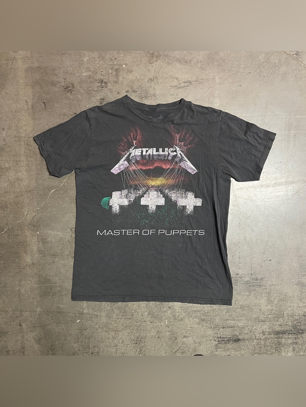 Metallica Black ‘Master of Puppets’ Graphic Tee